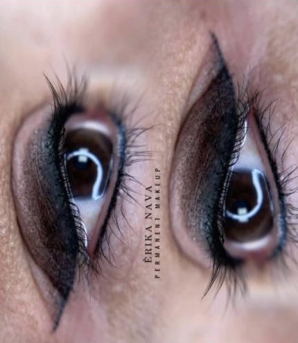Smokey Eyeliner realizado por Erika